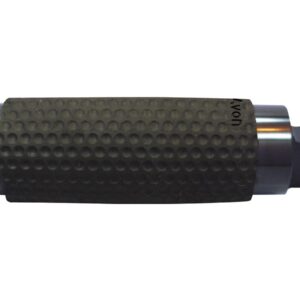 Air Gel Footpegs Black, Anodized