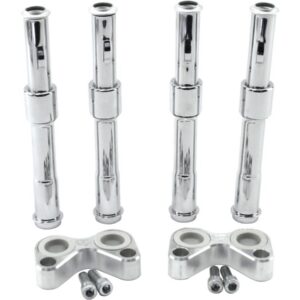 Pushrod Cover Kit Chrome