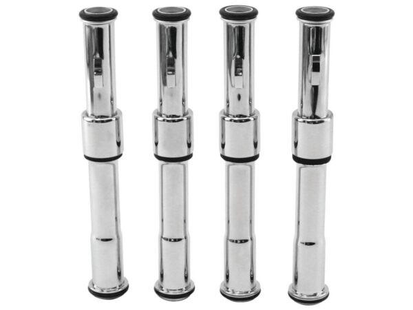 Pushrod Cover Kit Chrome