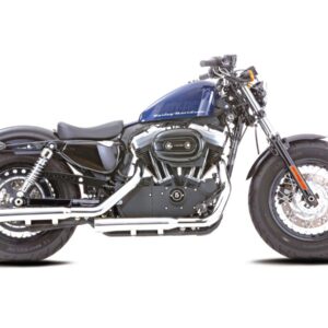 Double Groove Slip-On Mufflers Polished