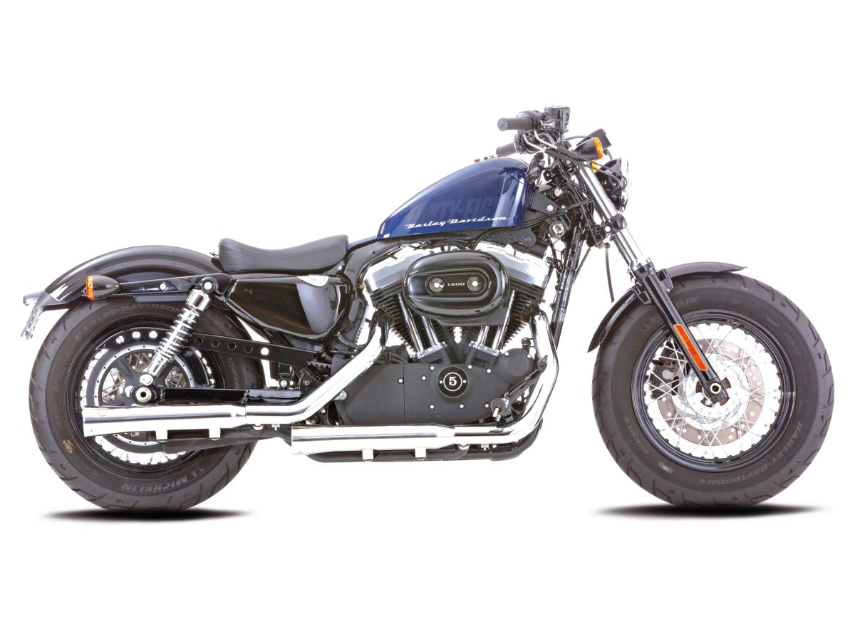 Double Groove Slip-On Mufflers Polished