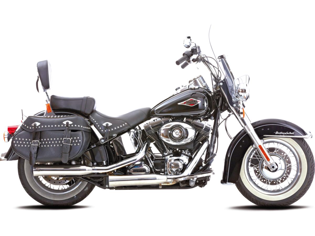 Double Groove Slip-On Mufflers Polished