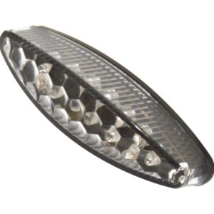 Little Number 1 Mini LED Taillight Height(mm): 23 , Width(mm): 81 , Depth(mm): 29, With license plate light, elliptical shape LED