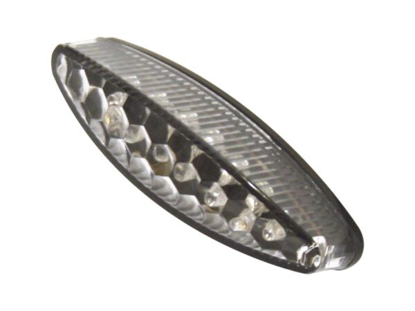 Little Number 1 Mini LED Taillight Height(mm): 23 , Width(mm): 81 , Depth(mm): 29, With license plate light, elliptical shape LED