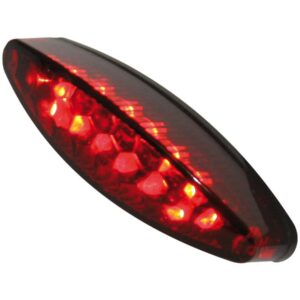 Little Number 1 Mini LED Taillight Height(mm): 23 , Width(mm): 81 , Depth(mm): 29, With license plate light, elliptical shape LED