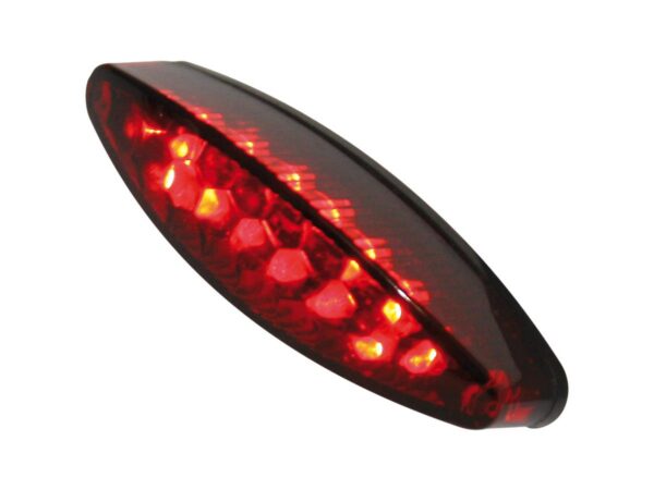 Little Number 1 Mini LED Taillight Height(mm): 23 , Width(mm): 81 , Depth(mm): 29, With license plate light, elliptical shape LED
