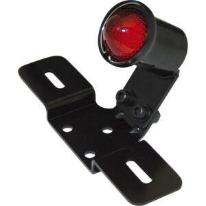 Old School Type 3 LED Taillight with License Plate Bracket Black LED