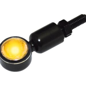 MC 1 LED Turn Signal Black Clear LED