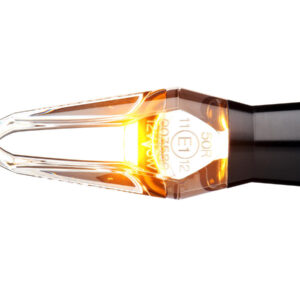 mo.blaze ice LED Turn Signal Black Anodized Clear LED