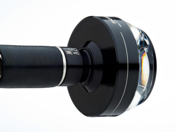 mo.blaze disc LED Bar End Turn Signal Right Side Black Anodized Clear LED — изображение 3