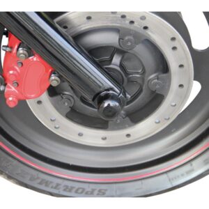 Front Axle Cover Black Gloss Powder Coated