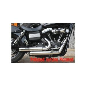 Hot Shot E3 Top Chopp Curve Exhaust System Black Coated