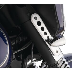 Fork Turn Signal Bracket for Touring Black