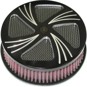 Sidewinder Hi-Flow Air Cleaner Black Anodized