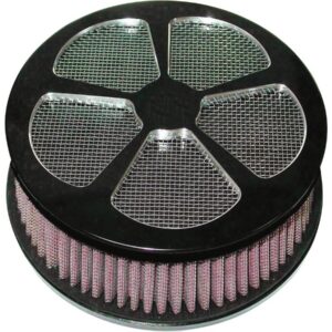 5-Spade Air Cleaner Cover Black