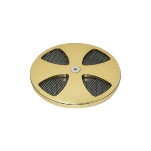 Smooth Cross Air Cleaner Cover Bronze
