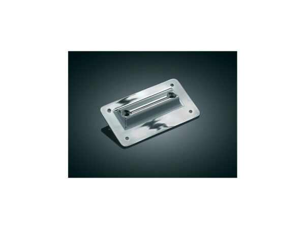Lay Down License Plate Kit United States, for Road King or Road Glide OEM Mount Chrome — изображение 2