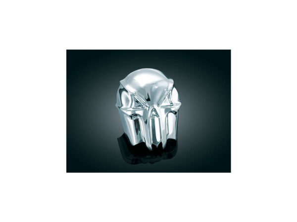 Skull Horn Covers Dark Chrome — изображение 2