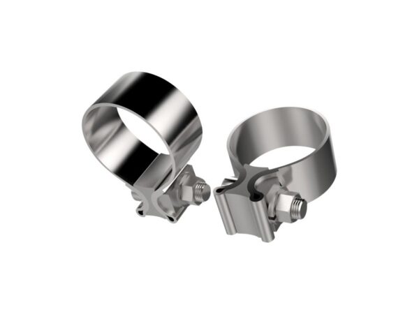 1 3/4" Muffler Clamps Stainless Steel