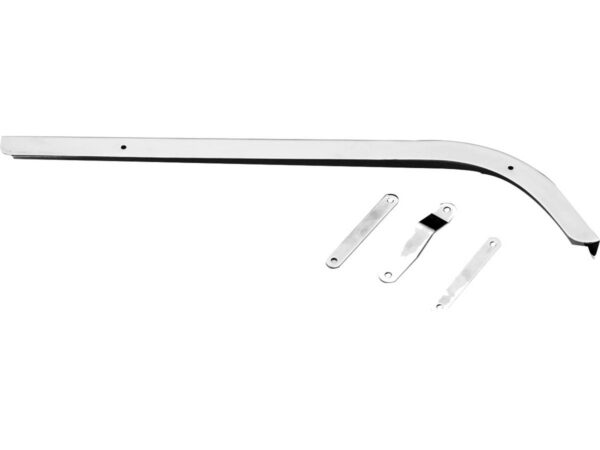 Universal Chain Guard with Brackets Left Chrome