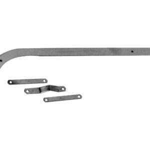 Universal Chain Guard with Brackets Right Chrome