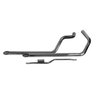 Slash Cut Drag Pipes for 79 Sportster Models Chrome 1,75"