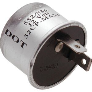 Hazard Flasher 12V Two-Pin Bi-Metal D.O.T Hazard Flasher