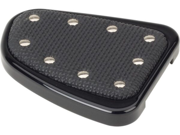 Banana Brake Pedal Pad, Black Brake Pedal Pads Black Powder Coated