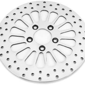 Super Spoke Brake Rotor Stainless Steel Polished 11,8" Front
