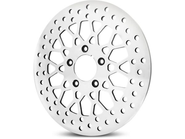 Mesh Brake Rotor Stainless Steel Polished 11,5" Front