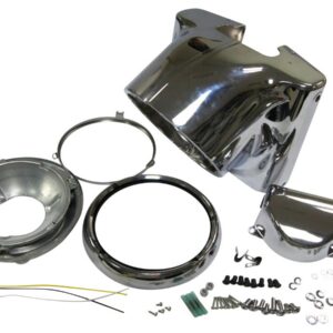 Nacelle 7" Headlight Housing Kit Chrome