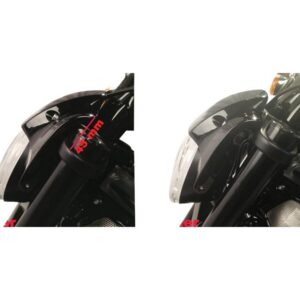 Headlight / Front Mask Relocation Kit for V-Rod Black