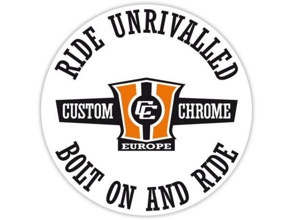 Ride Unrivalled Aufkleber Rund Sticker Round, Ø 9,5 cm