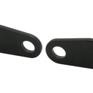 Turn Signal Mounting Plate Black Powder Coated