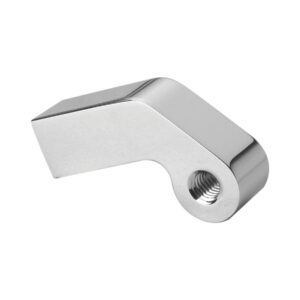 Headlight Mounting Block Mount has 1 5/8" forward offset and 7/16" drop Chrome