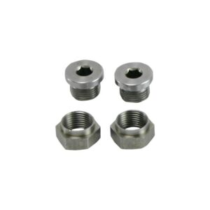 Weld-In O2 Sensor Bung and Plug Kit Straight