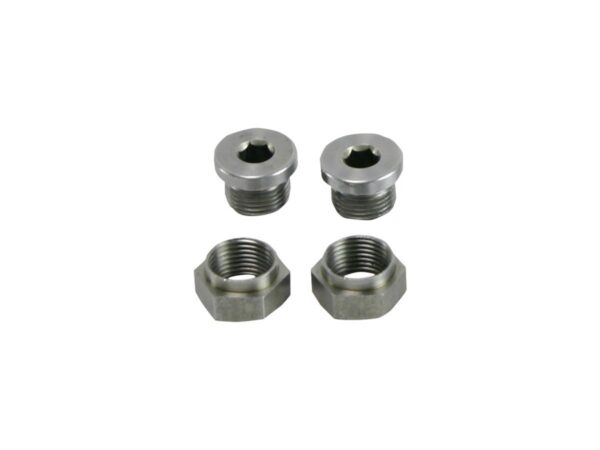 Weld-In O2 Sensor Bung and Plug Kit Straight