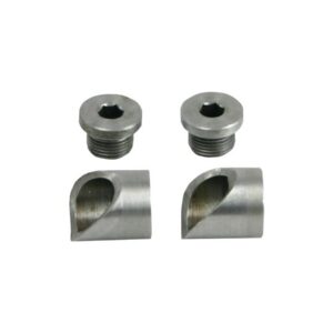 Weld-In O2 Sensor Bung and Plug Kit Angled