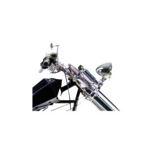 Low Headlight Bracket for Springer Chrome