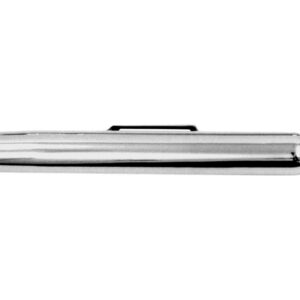 Tapered Muffler 22" long, 2" diameter, 1,75" inlet Chrome