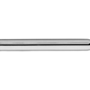 Tapered Muffler 30" long, 3" diameter, 1,75" inlet Chrome
