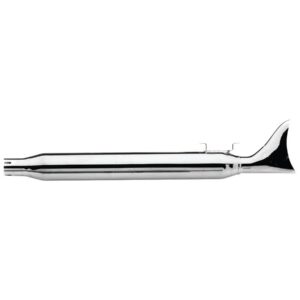 Fishtail Muffler 29" long Chrome