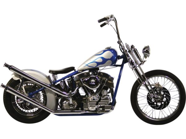 Upsweep Squish Pipe for 66-69 Rigid Frames Headers Chrome 1,75" — изображение 2