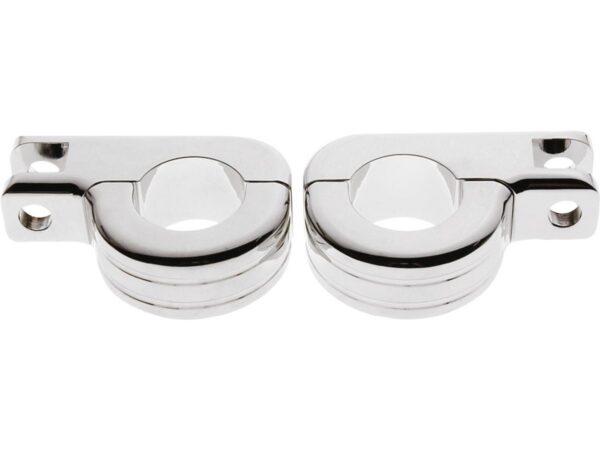 Clamp-On Peg Mounts Chrome