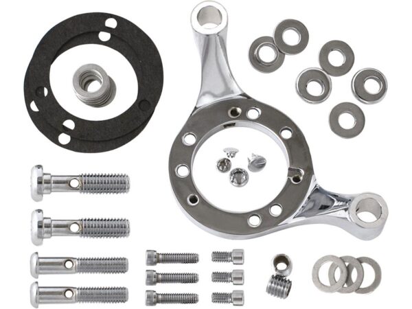 Breather Bracket Chrome