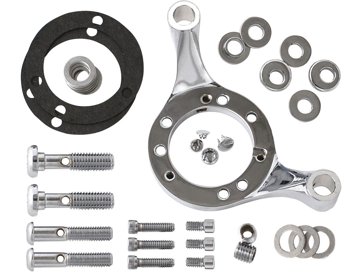 Breather Bracket Chrome