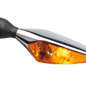 Micro Rhombus DF LED Turn Signal/Taillight/Brake Light Rear/Right Chrome Clear LED