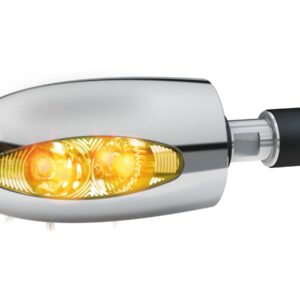 BL 1000 LED Bar End Turn Signal Chrome Clear LED