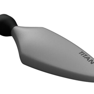 Micro Rhombus PL Titan LED Turn Signal/Position Light Front Left Titanium Polished Clear LED