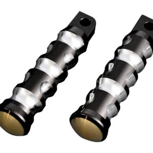 Brass Black Driver Footpegs NF